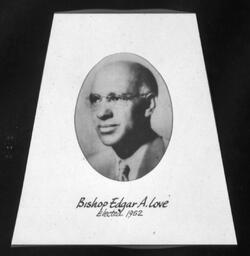 Bishop Edgar A. Love, circa 1952