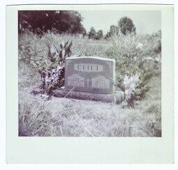 A Headstone, circa 1970