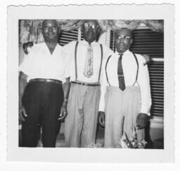 Three Unidentified Men, circa 1955