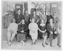 Unidentified Group at Atlanta University, circa 1945