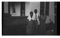 Group Outside of a House, circa 1960