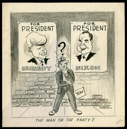 "The Man or the Party?", circa 1960