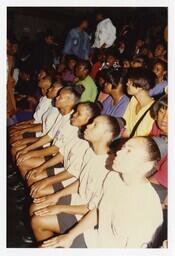 A Step Team Mu Phi Mu Sit at a Homecoming Step Show, 1992