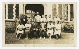 A Group Portrait of the Daily Vacation Bible School Leadership Group, 1936