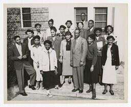 A Group Portrait of Members of the Religious Life Committee, circa 1955