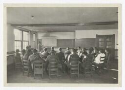 A Group of Science Club Members in a Class Room, 1945