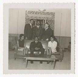 A Group Portrait of the Senior Class Officers, circa 1960