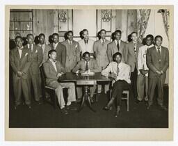 A Group of Students, circa 1950