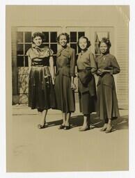 A Group Portrait of Four Women, circa 1945