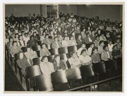 A Group at the Davage Auditorium, circa 1955