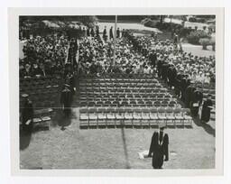 A Procession of Graduates at Commencement, 1966