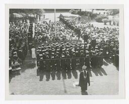 A Procession of Graduates at Commencement, 1966