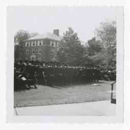 An Audience of Graduates at Commencement, 1965