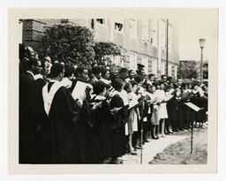 A Chorus at Commencement, circa 1965