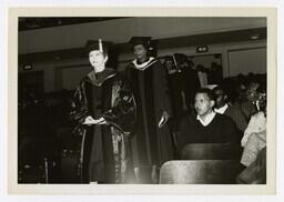 A Procession of Faculty Members at Commencement, circa 1965