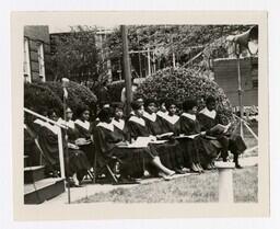 A Choir at Commencement, circa 1970