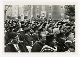 An Audience at Commencement, circa 1970