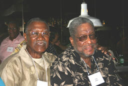 Ray Simpson and Joe Jolly, Harlem River Houses Reunion, June 9, 2005