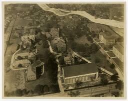 Aerial Campus View, circa 1920