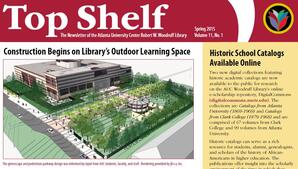 Top Shelf: The Newsletter of the Robert W. Woodruff Library