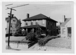 House on Ashby Street in Atlanta, Georgia, circa 1945