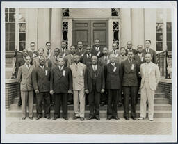 Brailsford R. Brazeal at Atlanta University, circa 1945