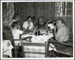 The Brazeals at Link Family Picnic, July 1961