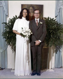 Aurelia E. Brazeal and Dennis Doolin, circa 1975