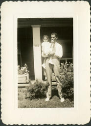 Brailsford R. Brazeal and Daughter Ernestine, circa 1943