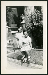 Brazeal's Daughters, Aurelia and Ernestine, circa 1948