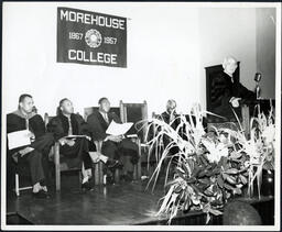 Morehouse College Commencement, 1957