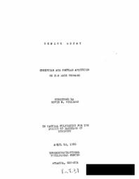 Christian and secular attitudes on the race problem, 1966