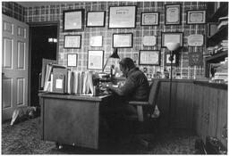 C. Eric Lincoln in His Office, circa 1990