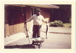 C. Eric Lincoln Holding Fish, 1966