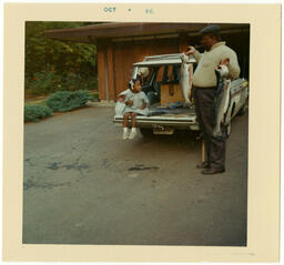 C. Eric Lincoln Holding Fish, 1966