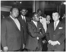 C. Eric Lincoln With Leaders, June 13, 1971