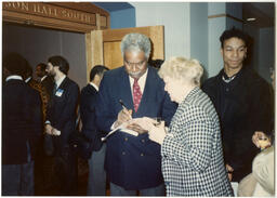 C. Eric Lincoln at Boston University, 1991