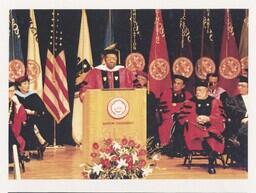 C. Eric Lincoln at Boston University, 1991