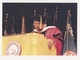 C. Eric Lincoln at Boston University, 1991