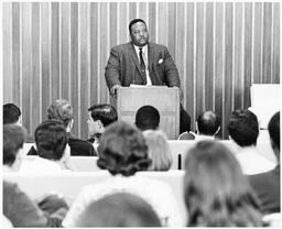 C. Eric Lincoln at the University of Puget Sound, April 13, 1967