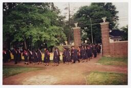 A Procession of Graduates at Commencement, 2001