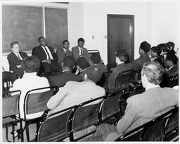 C. Eric Lincoln at the London School of Economics, 1965