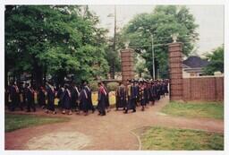 A Procession of Graduates at Commencement, 2001