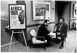 C. Eric Lincoln at a Program for Africa, 1969