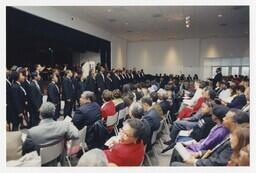 A Choir Performs at Convocation, 1999