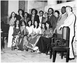 C. Eric Lincoln at Namesa Conference in Iran, 1976