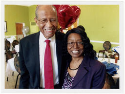 Dr. L. Henry Whelchel with an Unidentified Woman, circa 2010