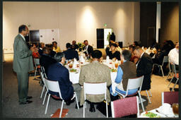 L. Henry Whelchel Addresses Luncheon Attendees, 2001