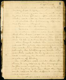 Meeting Notes and Constitution, September 8, 1913