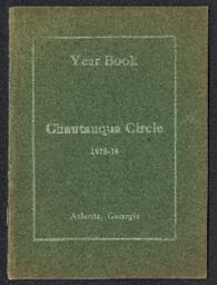 Chautauqua Circle Yearbook, 1914-1915